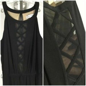 Emma & Michele Jumpsuit. XL. Black